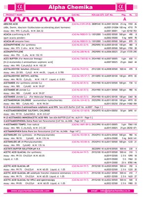 Alpha Chemika, Lab chemicals Price List, Laboratory Chemicals Price List, MSDS, Safety Data Sheet